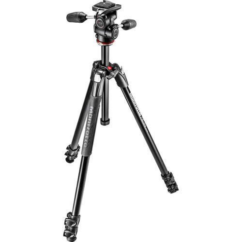 Manfrotto 290 XTRA Tripod + MH804 - 3 Way Head (MK290XTA3-3W)