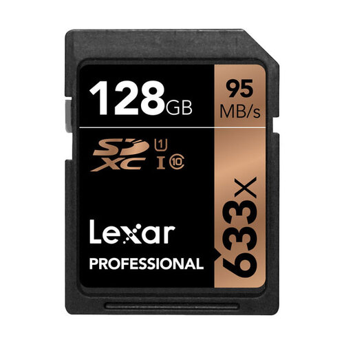 Lexar Professional 128GB SDXC UHS-I 95MB/s Memory Card - V30