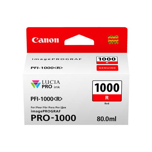 Canon Ink Cartridge PFI-1000R - Red