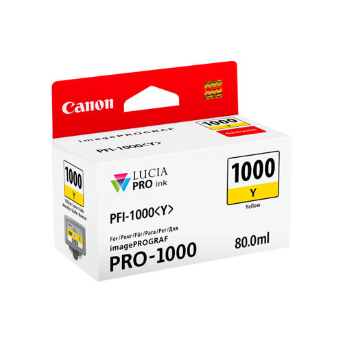 Canon Ink Cartridge PFI-1000Y - Yellow