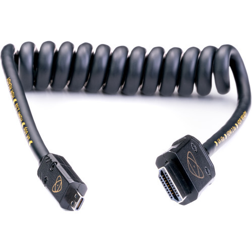 Atomos AtomFlex  Micro HDMI to HDMI Coiled Cable 30cm-60cm