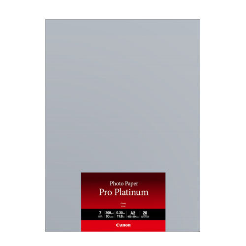 Canon Pro Platinum Photo Paper 300gsm – A2 20pk