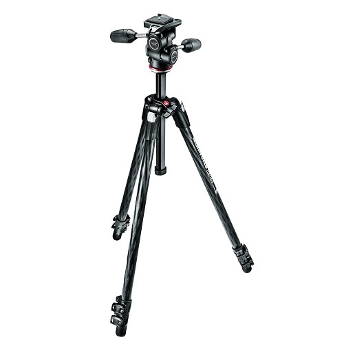 Manfrotto 290 XTRA Carbon Fibre Tripod + MH804MK2 3 Way Head