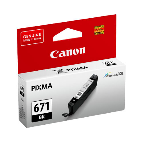 Canon Black Ink Tank – CLI-671BK