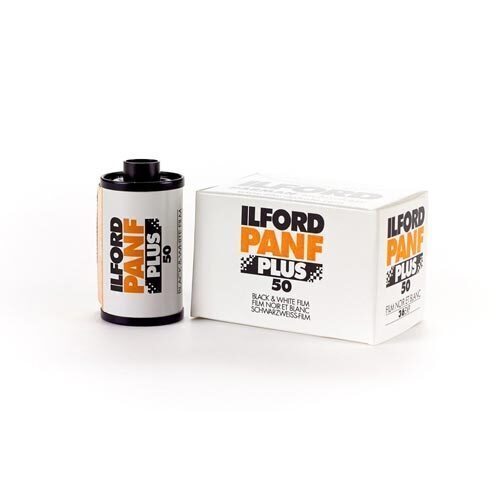 Ilford Pan F Plus Black & White Negative Film - 35mm - 36 Exposures