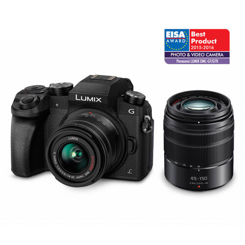 Panasonic Lumix G7 + 14-42mm f/3.5-5.6 II + 45-150mm Lens