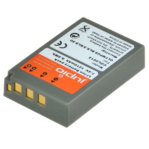 Jupio BLS-5 Rechargeable Li-Ion Battery for Olympus