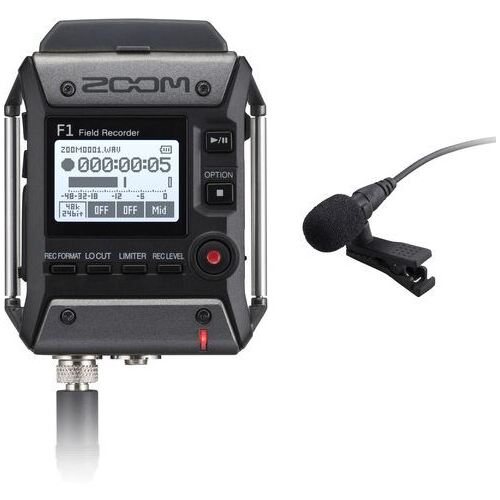 Zoom F1-LP Recorder & Lavalier Mic Pack