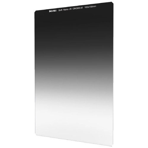 NiSi Explorer Collection 100x150mm Nano IR Soft Graduated Neutral Density Filter - GND8 (0.9) - 3 Stop