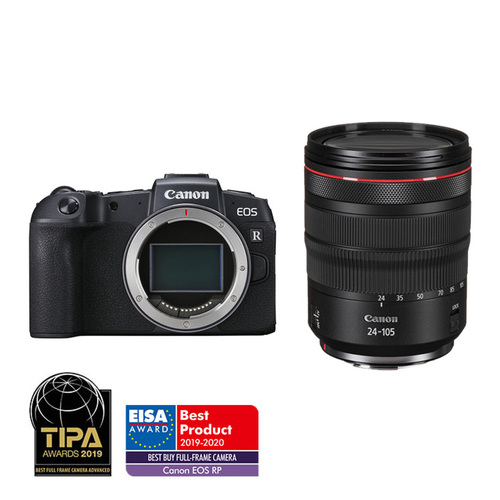 Canon EOS RP + RF 24-105mm f/4L IS USM Lens