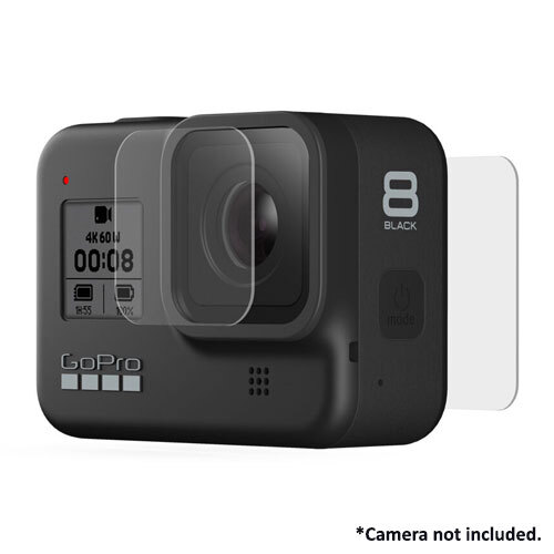 GoPro Tempered Glass Lens + Screen Protectors for GoPro HERO8