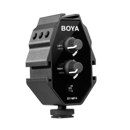 Boya BY-MP4 2-Channel Audio Adapter