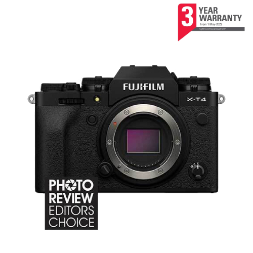 Fujifilm X-T4 Black - Body Only