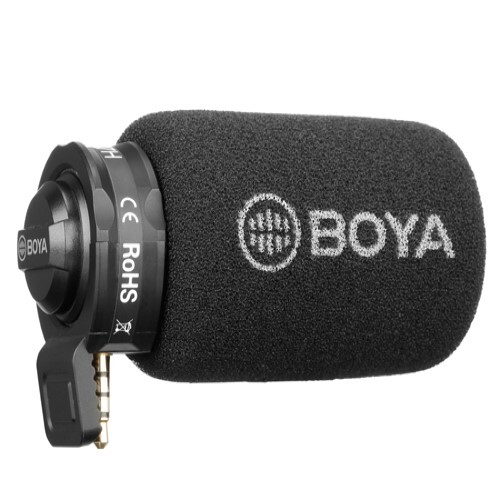 Boya Smartphone Microphone BY-A7H with 3.5mm TRRS