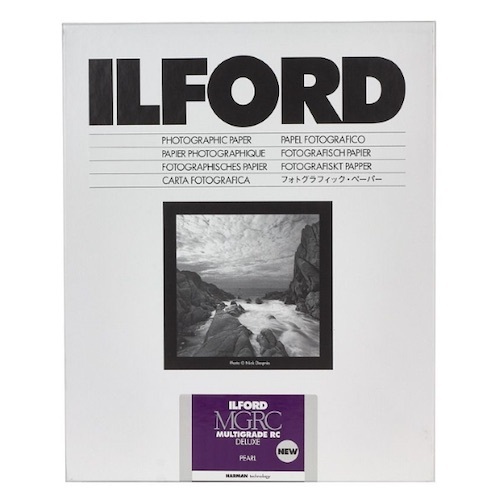 Ilford Multigrade RC Deluxe MGRCDL44M Black & White Variable Contrast Paper Pearl - 3.5x5.5 inch - 100 Sheets