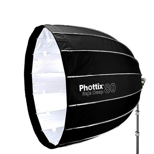 Phottix Softbox Q-Fold Deep RAJA 80cm OCTA Baffle Diff Grid - S Mount