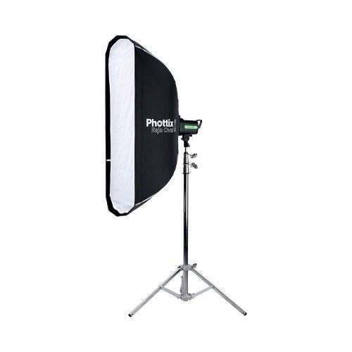 Phottix Softbox RAJA OVAL 50x120cm Baffle Diff Grid-S Mount