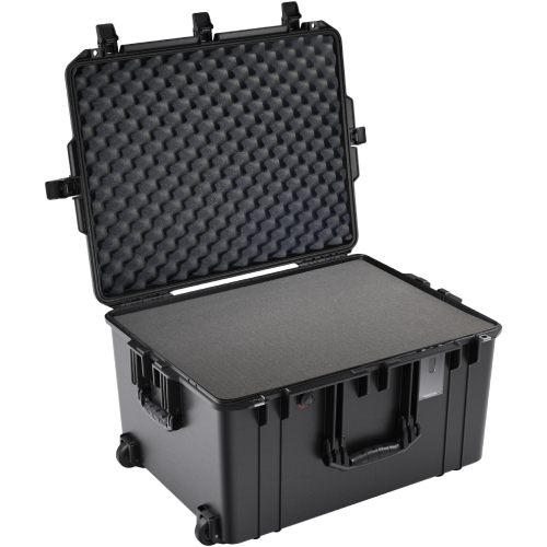 Pelican 1637AirWF Wheeled Hard Case with Foam Insert - Black