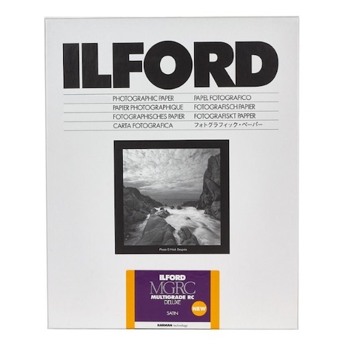 Ilford Multigrade Deluxe Satin MGRCDL25M Black & White Paper - 3.5x5.5" - 100 Sheets