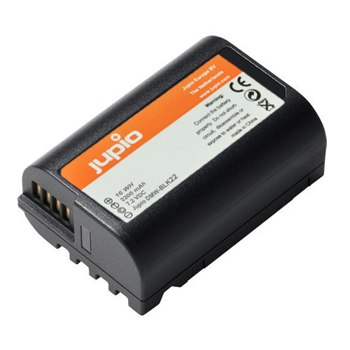 Jupio DMW-BLK22 Battery for Panasonic S5, GH5, G9 and GH5S