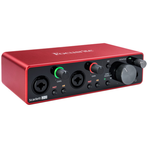 Focusrite Scarlett 2i2 2x2 USB Audio Interface