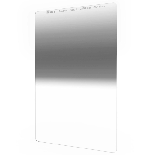 NiSi 100x150mm ND4 (0.6) Reverse Nano IR Graduated Neutral Density Filter - 2 Stop