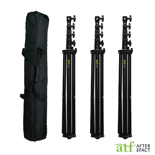 ATF The Master II Light Stand Triple Kit with Massa Case