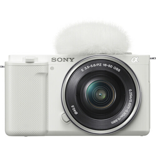 Sony ZV-E10 + 16-50mm PZ OSS Lens - White 