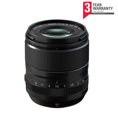 Fujifilm XF 33mm f/1.4 R LM WR Lens 