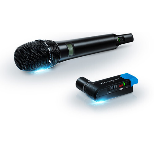 Sennheiser AVX-835 SET Digital Camera-Mount Wireless Cardioid Handheld Microphone System - 1.9 GHz