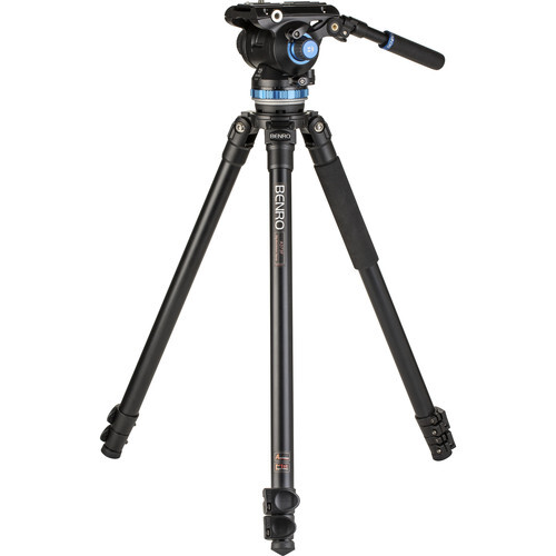 Benro A373F Aluminum Single-Tube Tripod with S8Pro Fluid Video Head