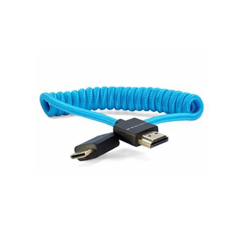 Kondor Blue Coiled Mini HDMI to Full HDMI (30 to 60cm)