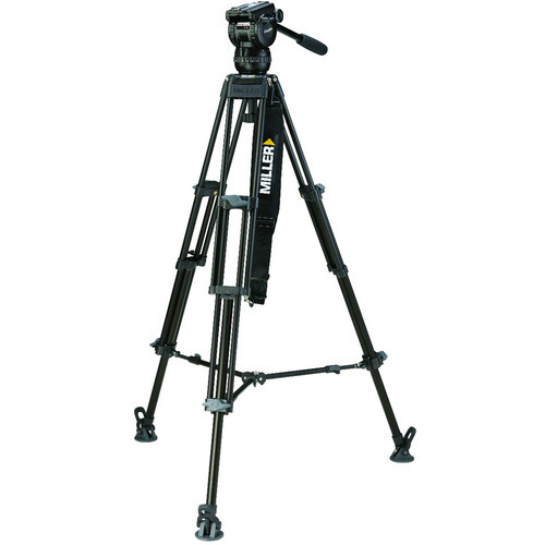 Miller CX8 Fluid Head with Toggle 2-Stage Alloy Tripod System