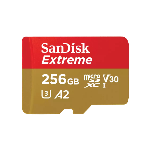 SanDisk Extreme 256GB microSDXC UHS-I 190MB/s Memory Card - V30