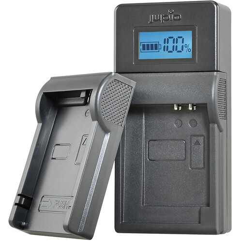 Jupio USB Charger Kit for Select FUJIFILM, Nikon, Olympus, Panasonic, Pentax, and Samsung Batteries