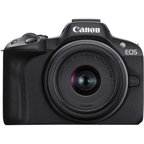 Canon EOS R50 + RF-S 18-45mm f/4.5-6.3 IS STM Lens