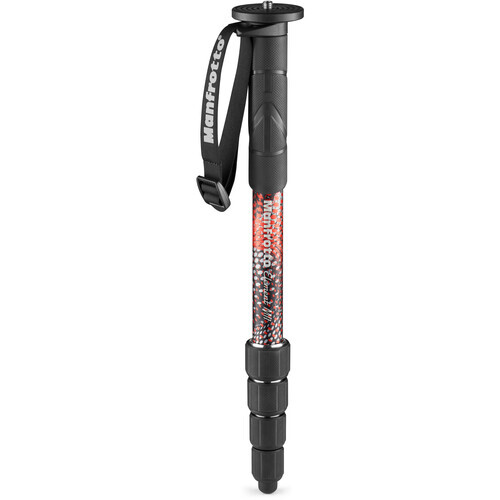 Manfrotto Element MII Aluminum Red Monopod