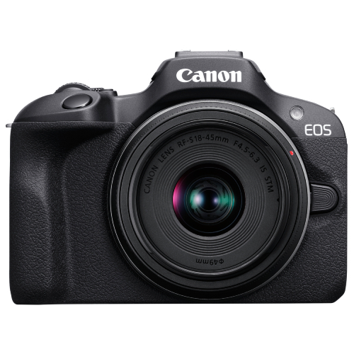 Canon EOS R100 + RF-S 18-45mm f/4.5-6.3 IS STM Lens