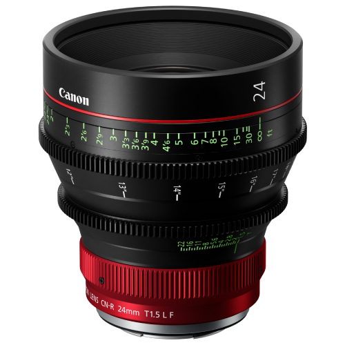 Canon CN-R24mm T1.5 L F Cinema Prime Lens - RF Mount