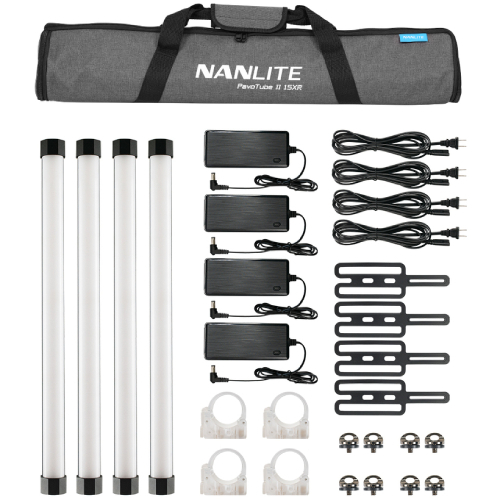 Nanlite PavoTube II 15XR 2ft RGBWW LED Tube - 4 Kit