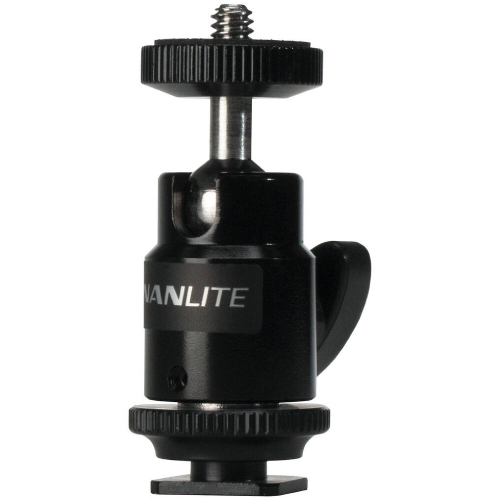 Nanlite Mini Ball Head with 1/4''-20 Thread Mount