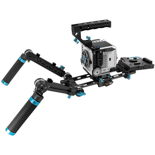 Kondor Blue Komodo Ultimate Rig - V Mount Battery - Black