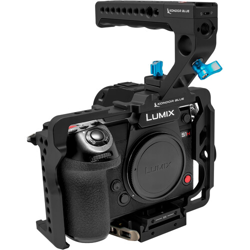 Kondor Blue Panasonic Lumix S1H Ultimate Rig for S1/S1R/S1H - Black