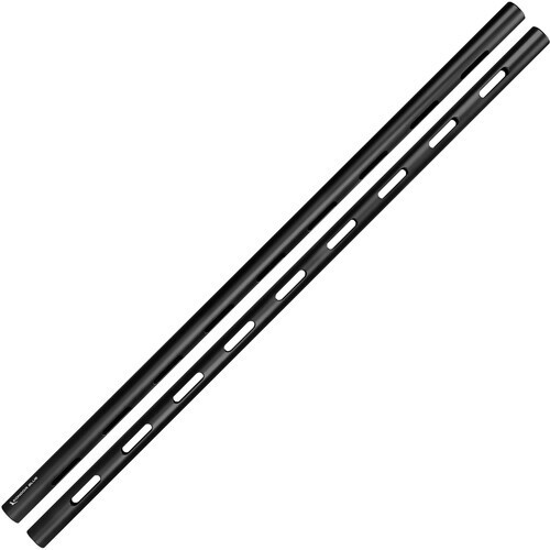 Kondor Blue PPSH 15mm Rod (Threaded M12) 18 Inch - Black, 2 Pack