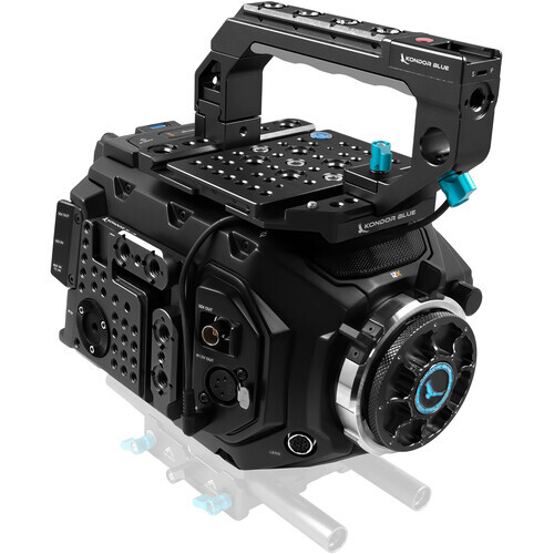 Kondor Blue URSA Mini Cage with Remote Trigger Handle - 12K/4.6K/4K - Black