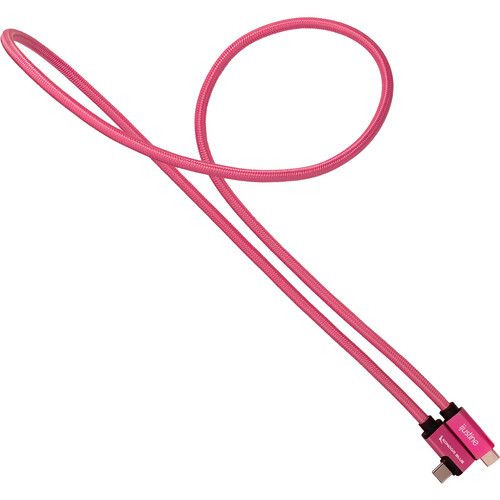 Kondor Blue iJustine USB C 3.1 Data and Charging Cable - Pink