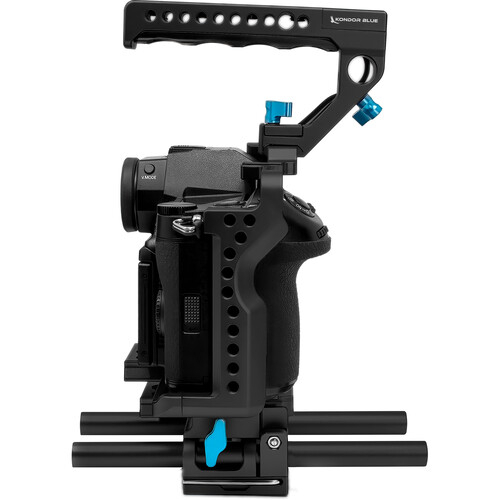 Kondor Blue Panasonic Lumix S1H Base Rig for S1/S1R/S1H - Black