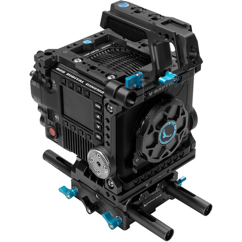 Kondor Blue RED V-RAPTOR Base Rig - Raven Black