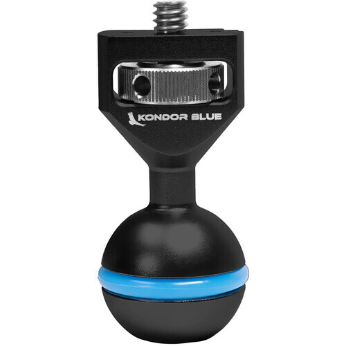 Kondor Blue (1/4 Inch) Ball Head for Magic Arms - Black