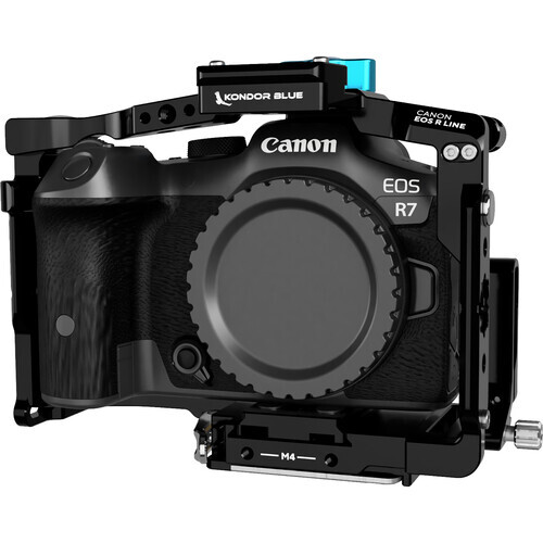 Kondor Blue Canon R7 Arca Cage - Cage Only - Black